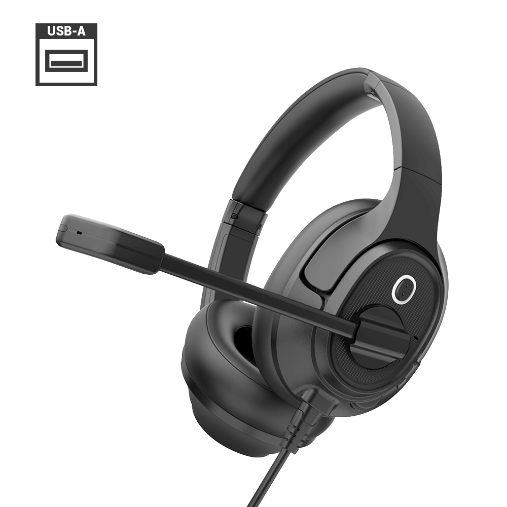 EKSAtelecom® H2 Professional USB Office Headset