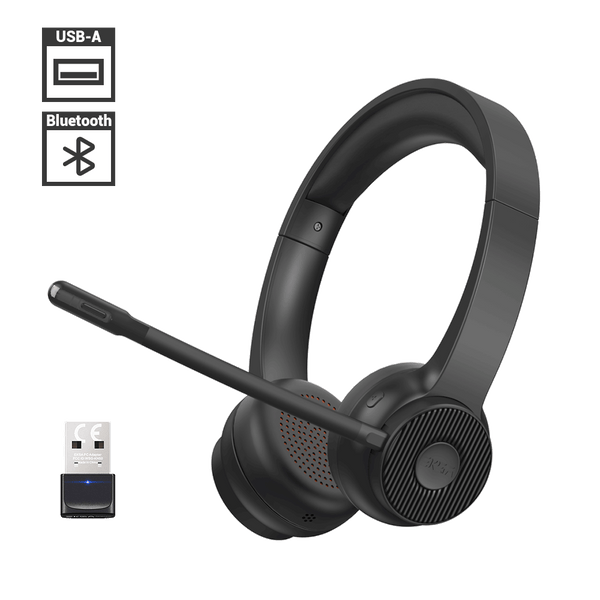 EKSAtelecom® H16 Professional Bluetooth Wireless Headset with Dual Connectivity