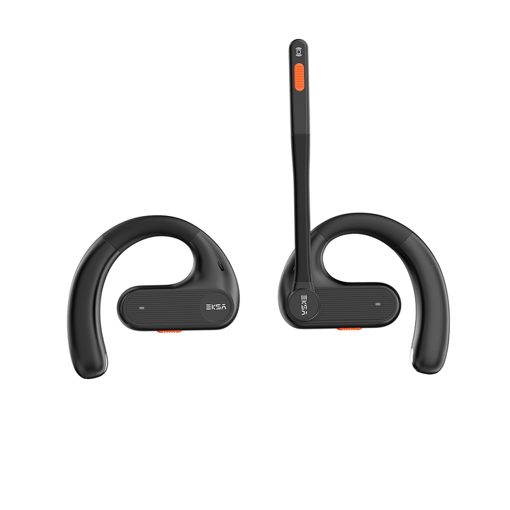 open-ear air conduction headphones bluetooth wireless earbuds