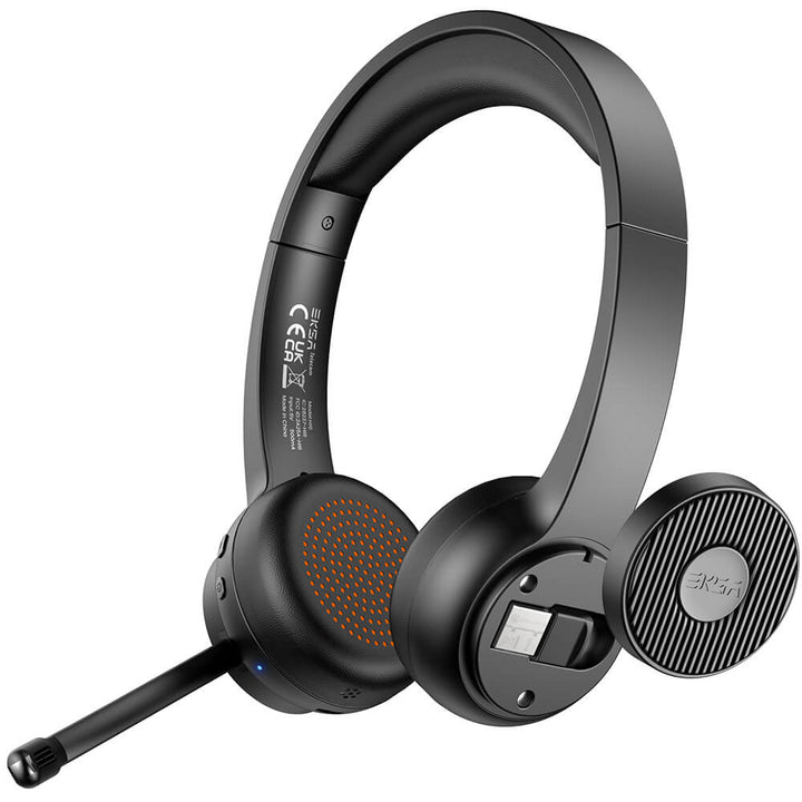 EKSAtelecom® H16 Professional Wireless Headset with Dual Connectivity